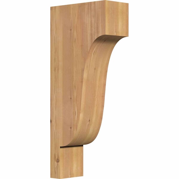Ekena Millwork Newport Smooth Corbel, Western Red Cedar, 5 1/2"W x 12"D x 28"H COR06X12X28NEW00SWR - main